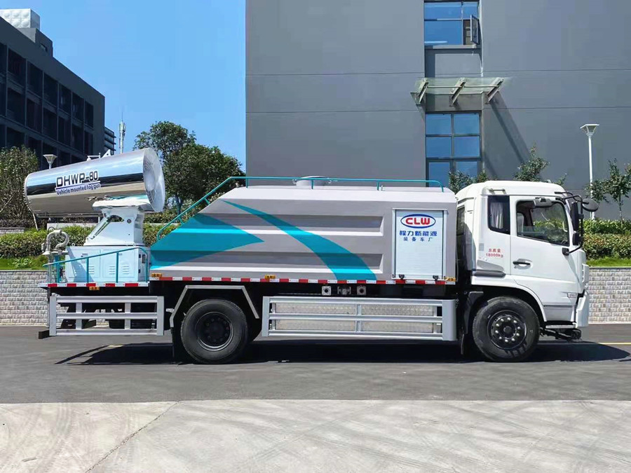 东风天锦纯电动10吨抑尘车-雾炮车-东风天锦纯电动10吨抑尘车