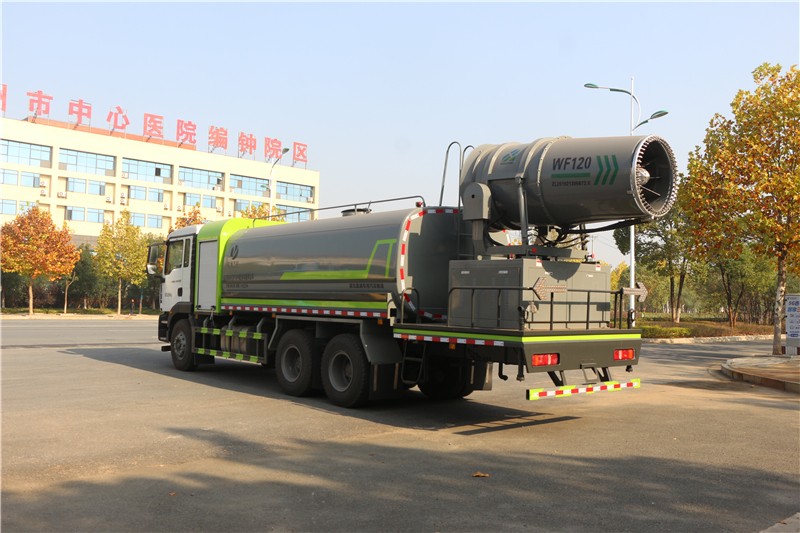 重汽汕德卡大型抑尘车-雾炮车